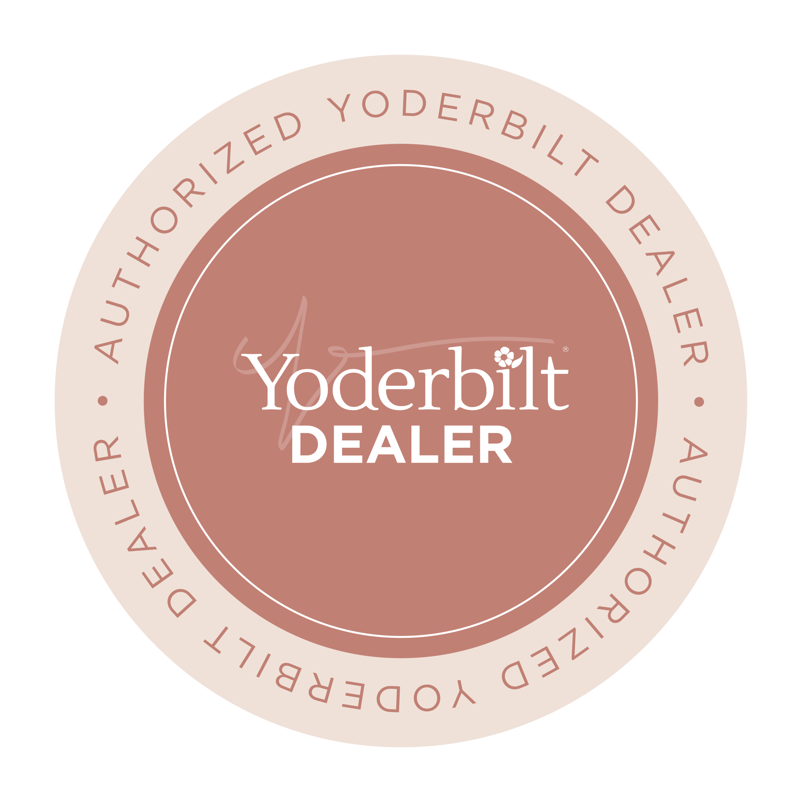 Authorized Yoderbilt Dealer Coin on a transparent background